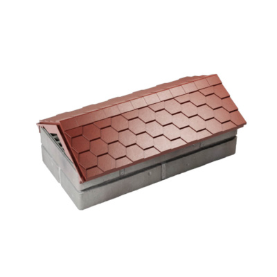 Парапет ZKING EVEREST Красный 300х510х110мм с посадкой на 1 кирпич (200,225,250мм) 3